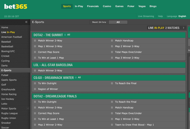 bet365 bookmaker