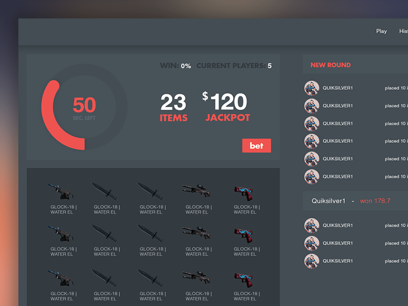 csgo skin lottery